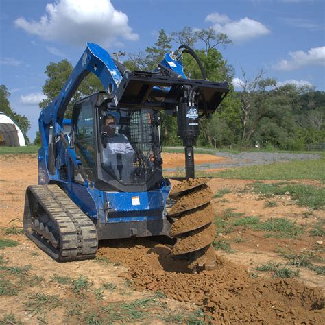 best auger drive for skid steer|heavy duty skid steer auger.